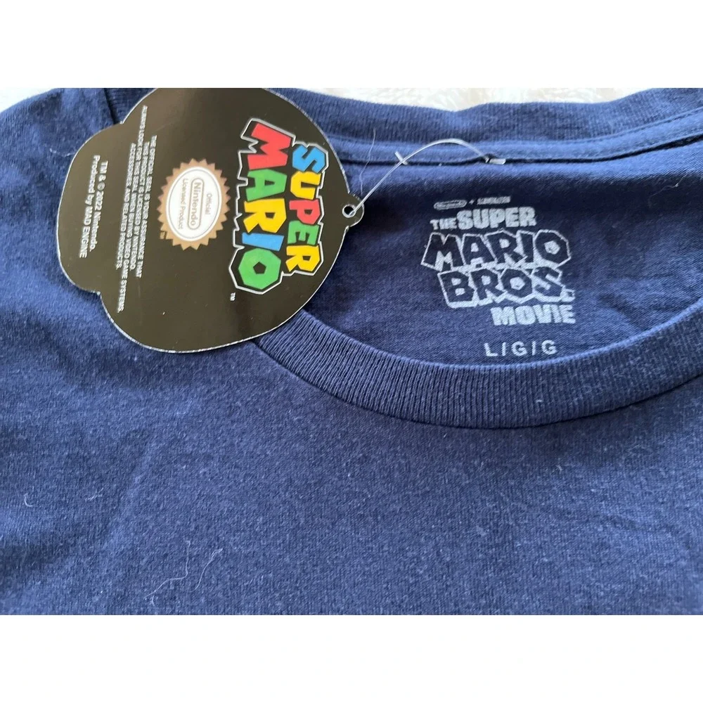 The‎ Super Mario Bros. Movie Bowser T-Shirt Lg - Picture 3 of 6